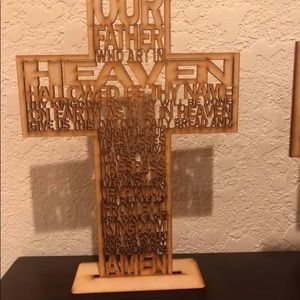 Baptism or first communion cross prayer